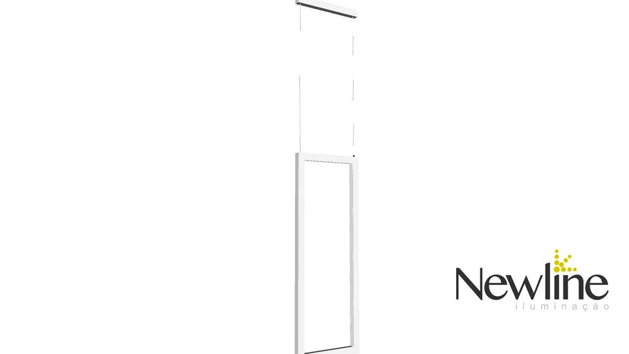 756LED - PENDENTE FIT RETANGULAR
