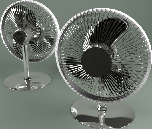 table fan