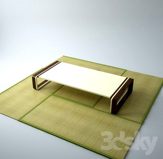 Tatami mats &amp;amp; Japanese table
