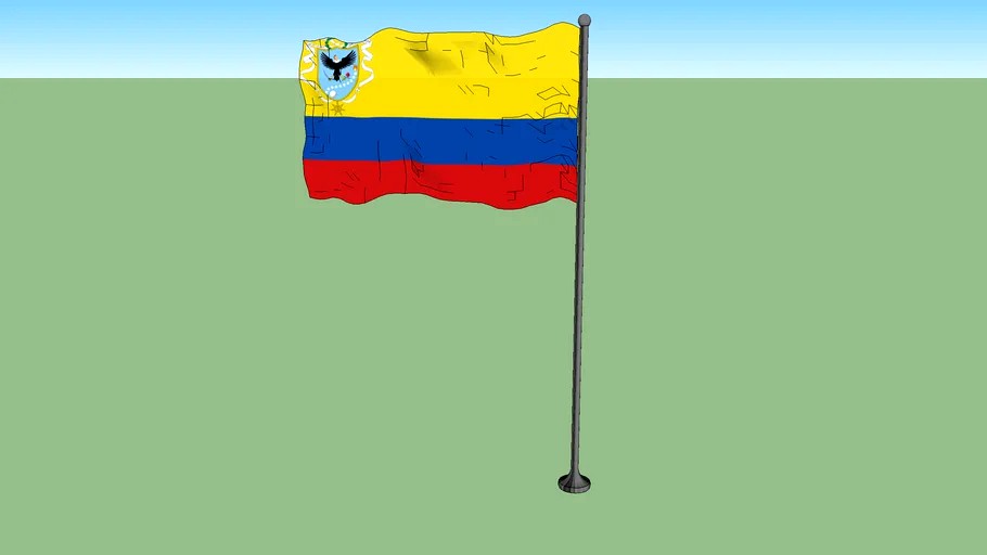 Flag of the Gran Colombia 1820-1821