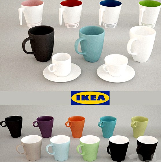 Набор чашек Ikea