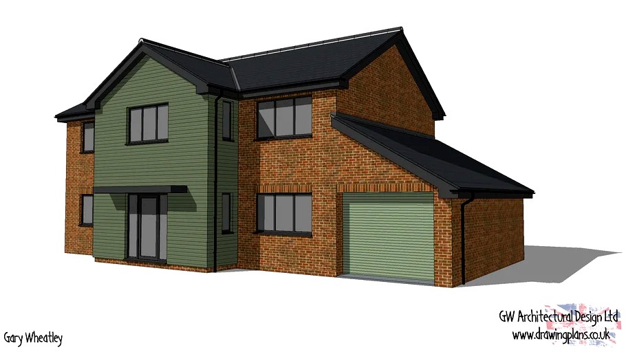 Large New Build Detached House (03) - UK Planning