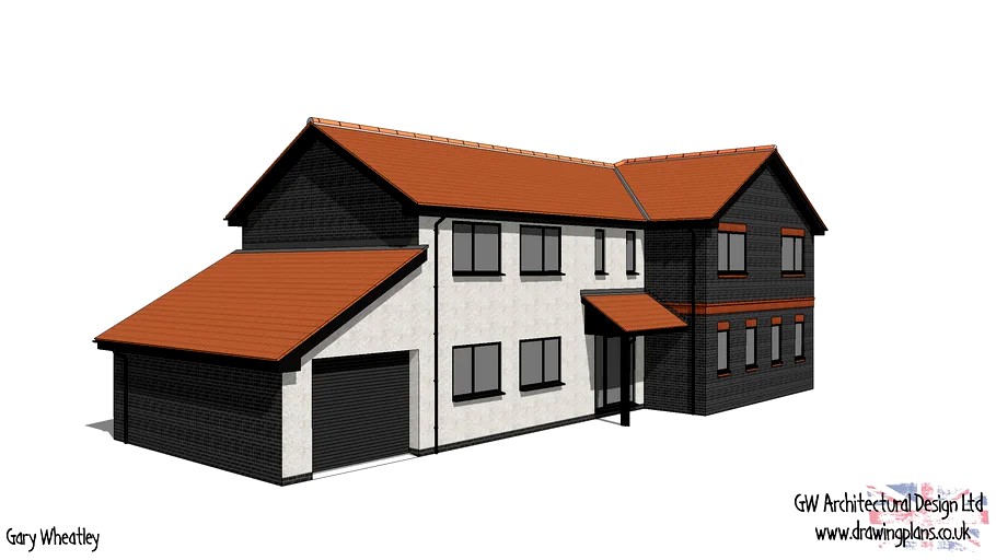 Large New Build Detached House (02) - UK Planning