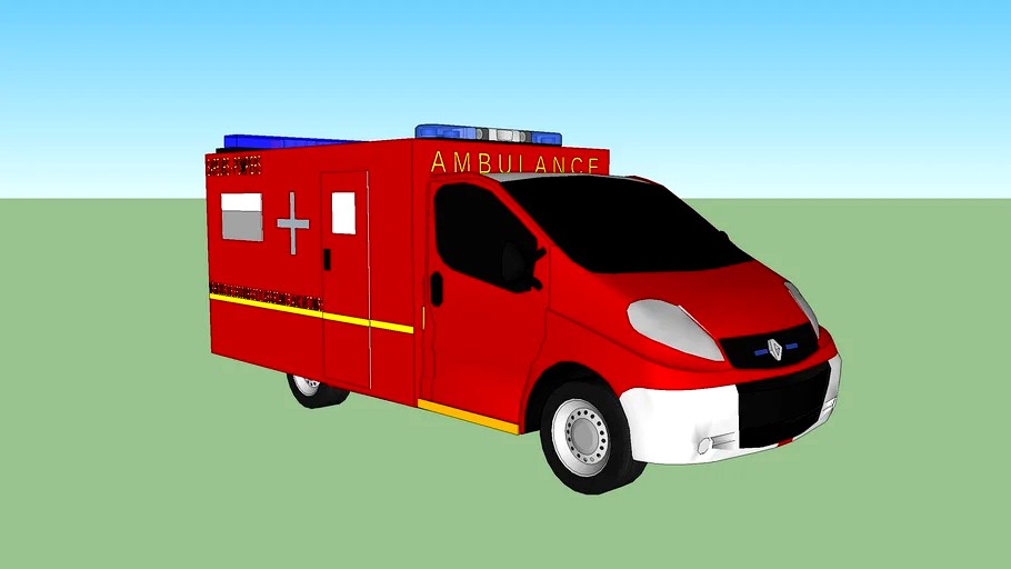 VSAV Renault Trafic cube