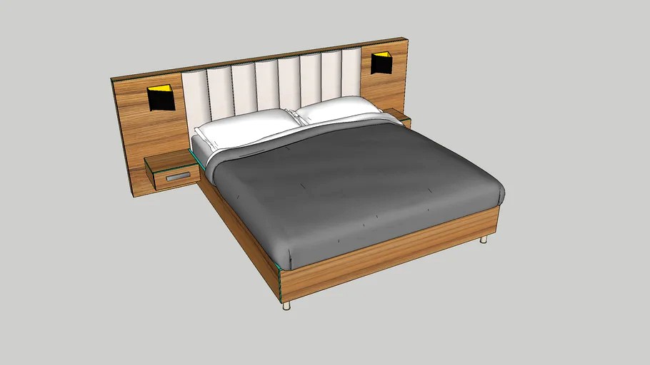 Двух спальная кровать