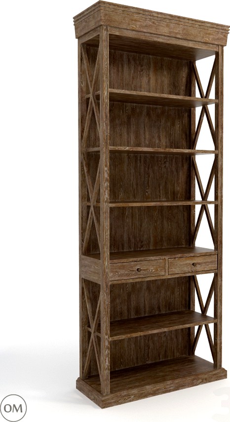 French casement bookcase 8810-0001
