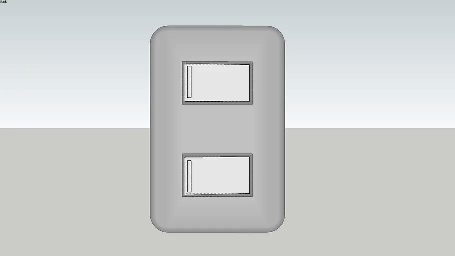 Interruptor doble / Double switch