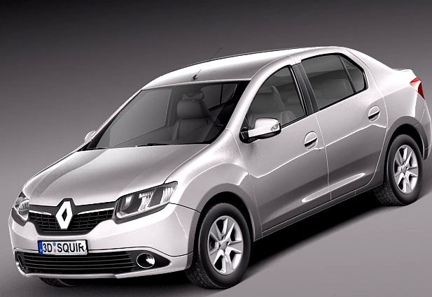 Renault Symbol 2013 3D Model