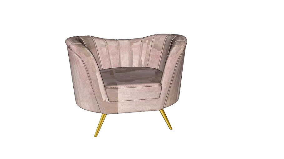Miro Lounge Chair (Mauve)