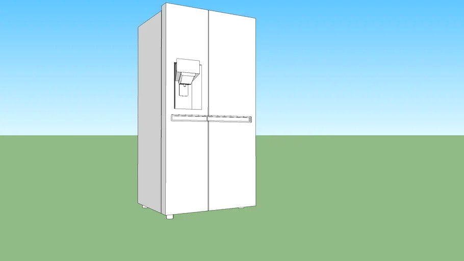 LG 601L Platinum Silver Side-by-Side Refrigerator _ LG Electronics SG