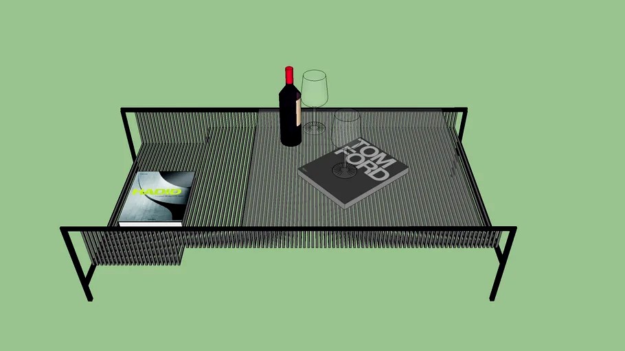 Agrafe Cocktail Table by Roche Bobois