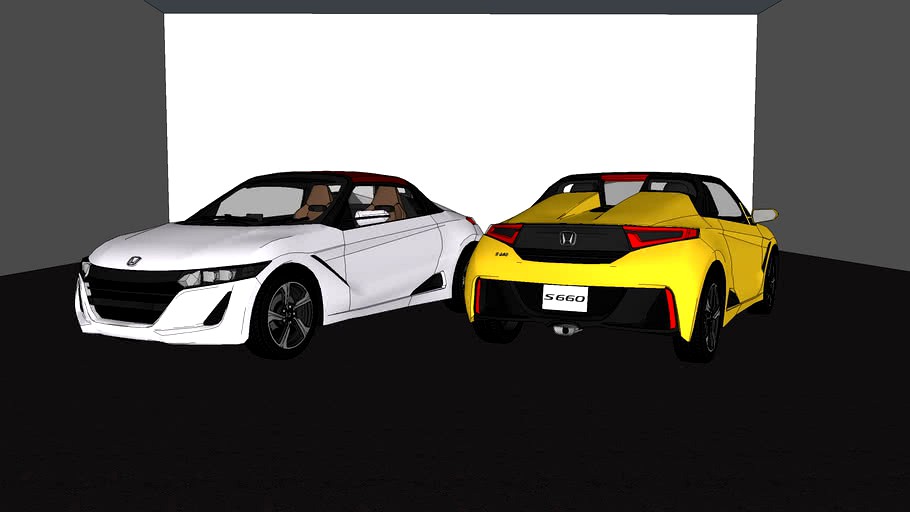 Honda S660 2017 (Open Top and Closed Top)