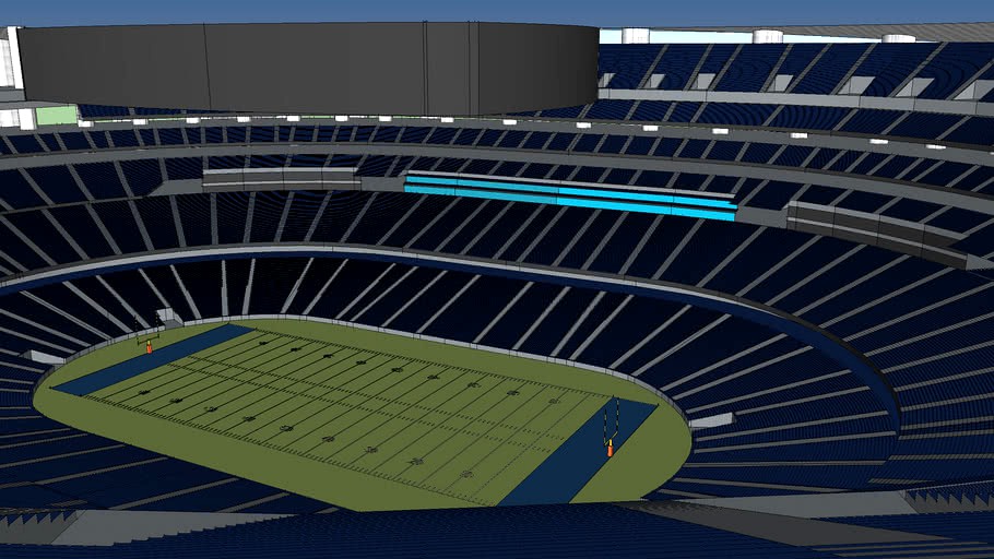 SoFi Stadium LA Rams/Chargers Stadium 3d model