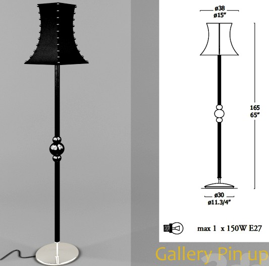 Торшер Gallery Pin up