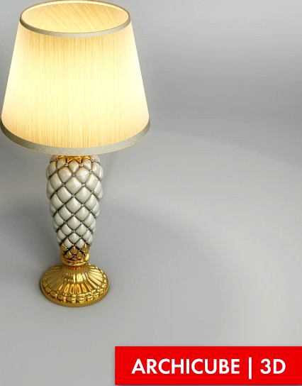 Table Lamp 3D Model