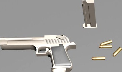 Desert Eagle 3D Model
