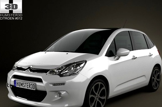 Citroen C3 2013 3D Model