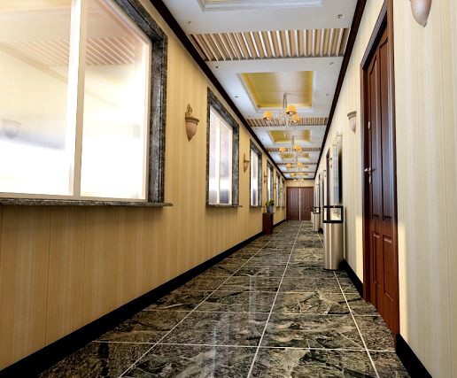 Corridor 062 3D Model