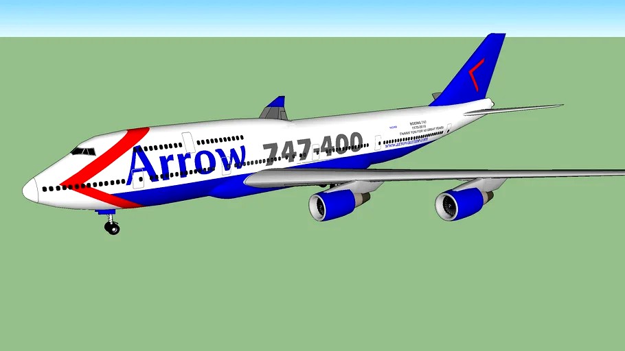Arrow Airlines (2018F]) - Boeing 747-4AR (Farewell Livery)