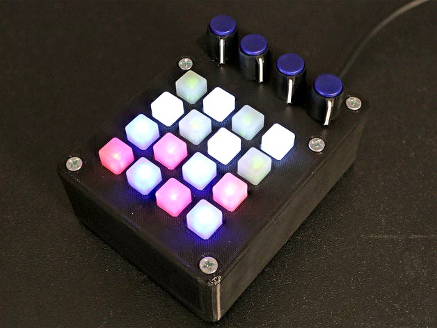 Mini UNTZtrument Midi Controller by adafruit