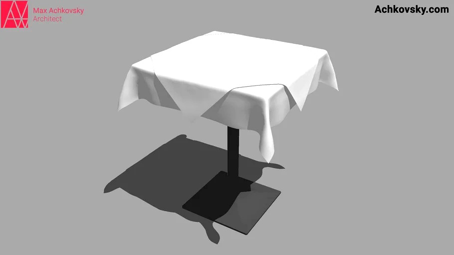Square table 3