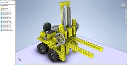 vLTm 0950-1 Lego Technic - 15 parts 208 components