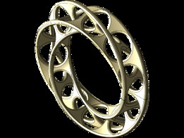 Mobius strip solid