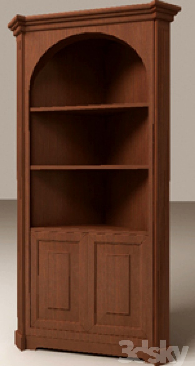 Corner showcase