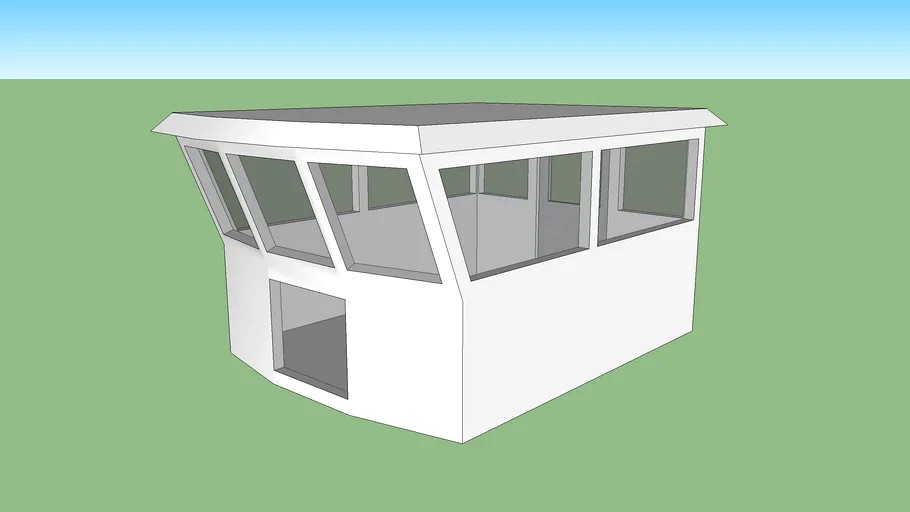 stuurhut duwboot