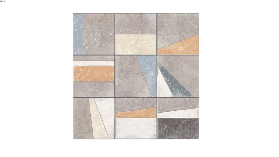 Patchwork Osaka Multicolor