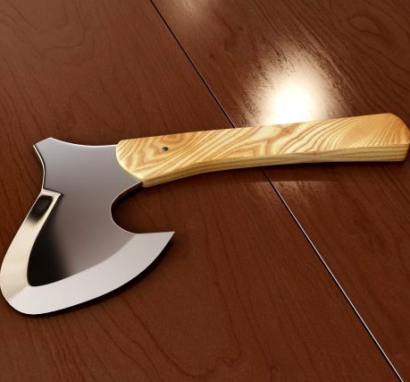 Hunter Axe 3D Model