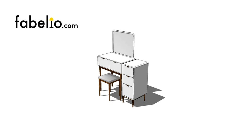 Raisa Dresser Set with Cabinet