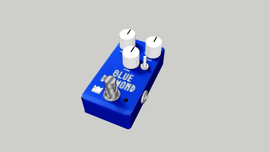 BLUE DIAMOND OVERDRIVE - KING PEDALS