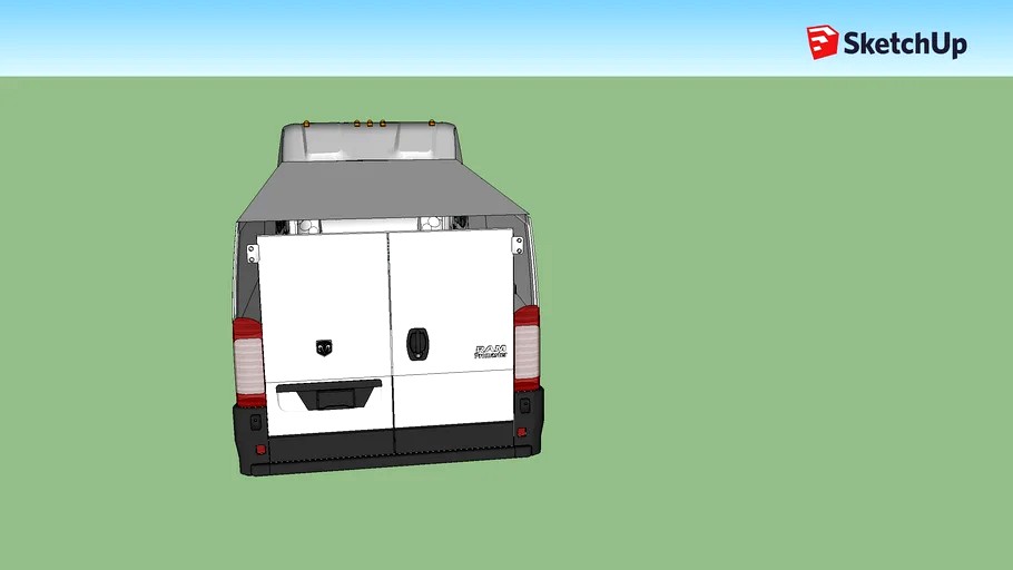 Copy of Dodge Ram Pro Master Cargo Van L3H2 2013