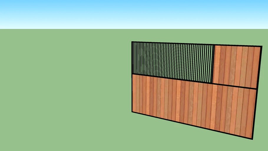 3.5m stable divider wall