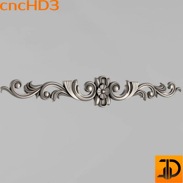 Horizontal decor 3D Model