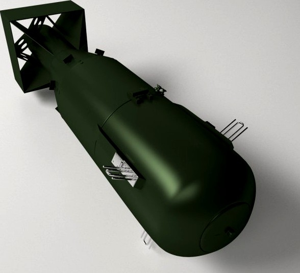 Atomic Bomb 3D Model