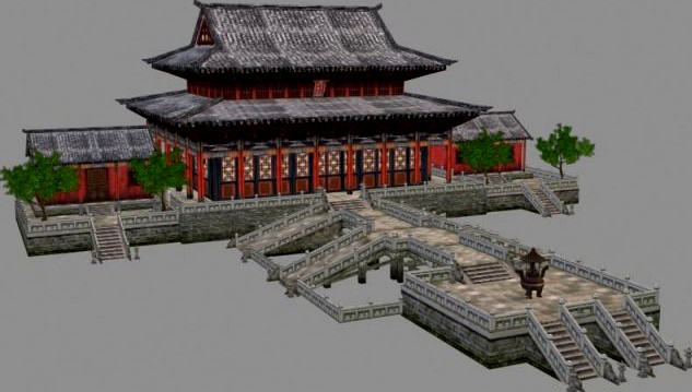 Ancient Architecture 005 3D Model