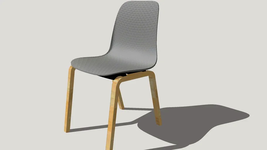 Scandinavian grey chair - PACIFIK design chair