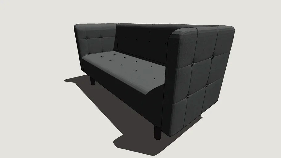 Quilted sofa