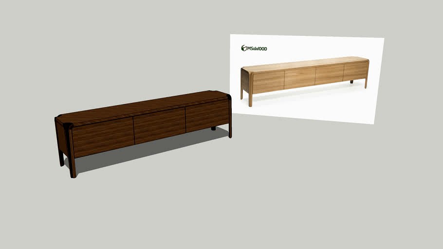 MS&Wood Primum lowboard