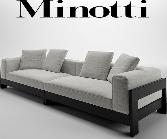 Minotti alison black