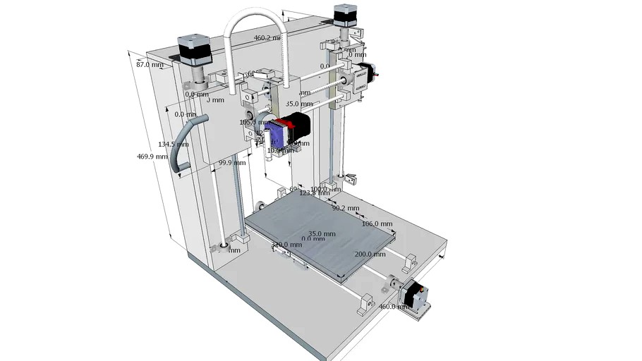 3D Printer Arduino Mega 2560, RAMPS 1.4, DRV8825,