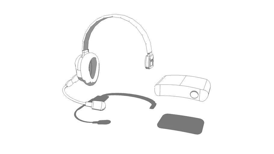 Eartec Wireless Intercom Headset