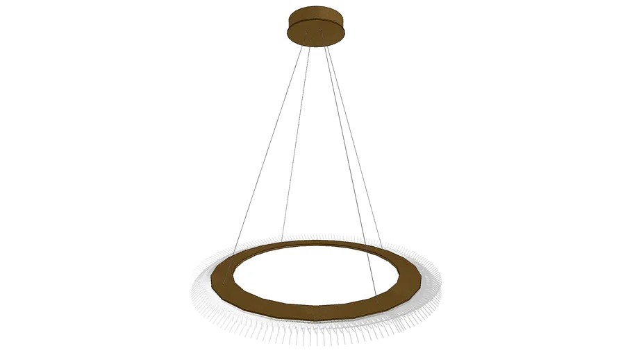 Vermont Modern Anemone Circular LED pendant