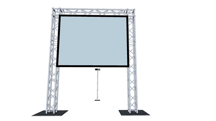 Projector Truss Arch 3.5m x 2.5m