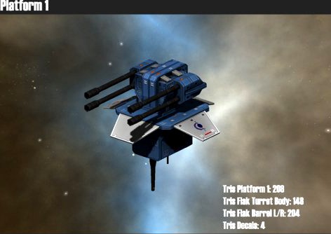 Weapon Platforms 3D Model