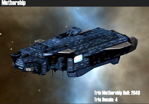Mothership 3D Model