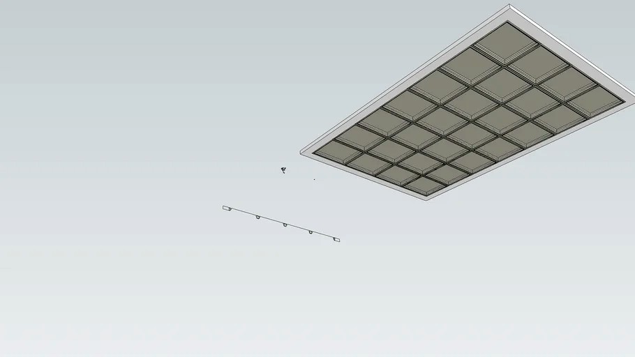 Coffered ceiling
