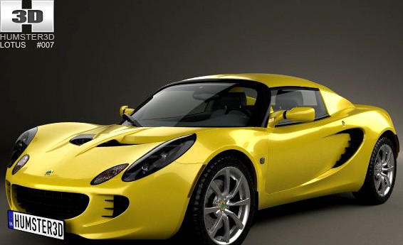 Lotus Elise 2002 3D Model